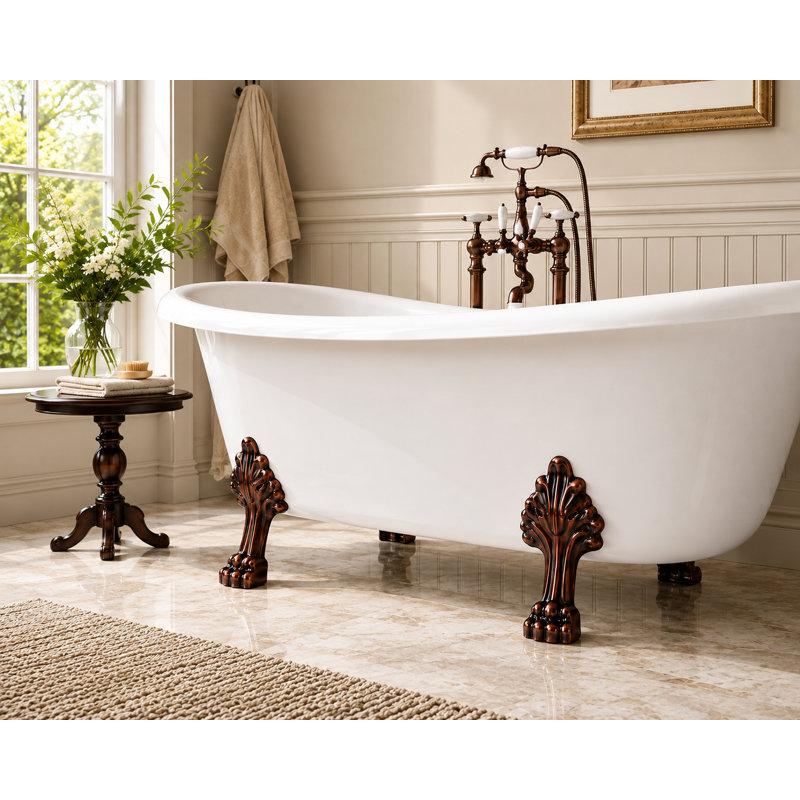Accessoire de baignoire sur pieds Dakota Vienna, Copper