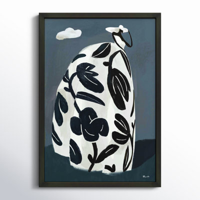 Black Dress Print by Marco Marella