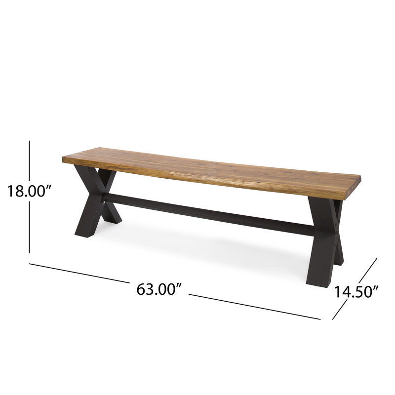 Arbus Rectangular 6-Person 70.75" Long Dining Set with Cushions