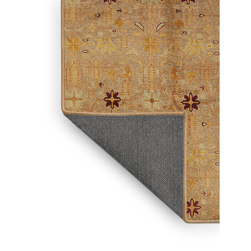 Floral Indoor Rug, Rectangle 7' x 9'