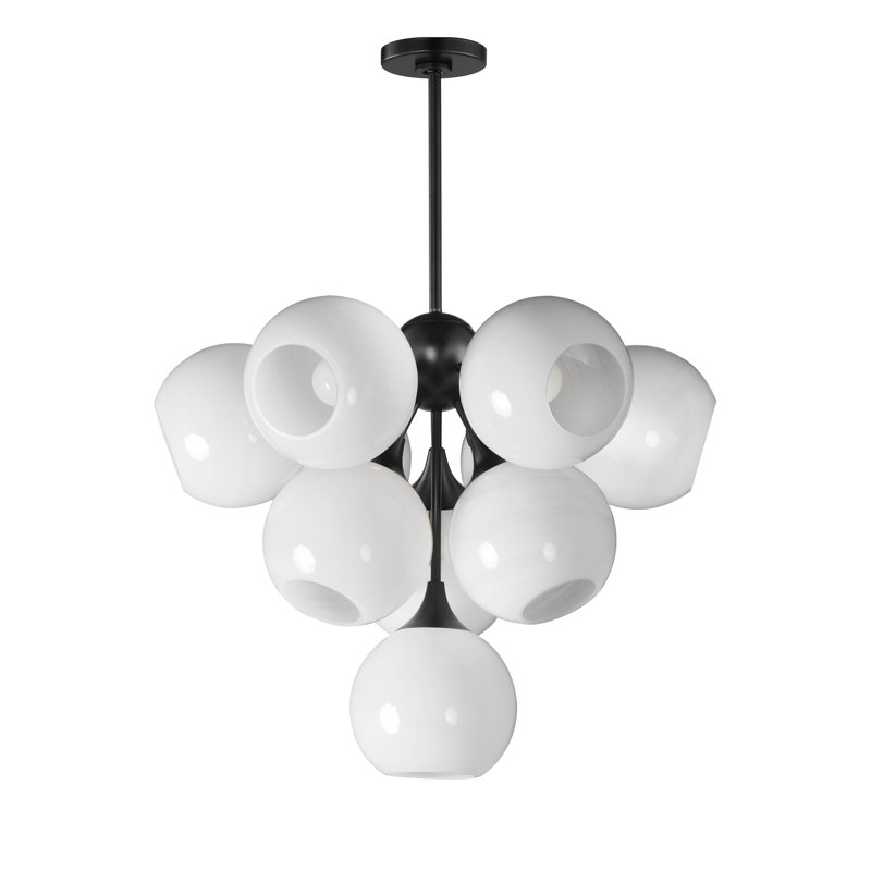 Luminaire suspendu Neve, Noir