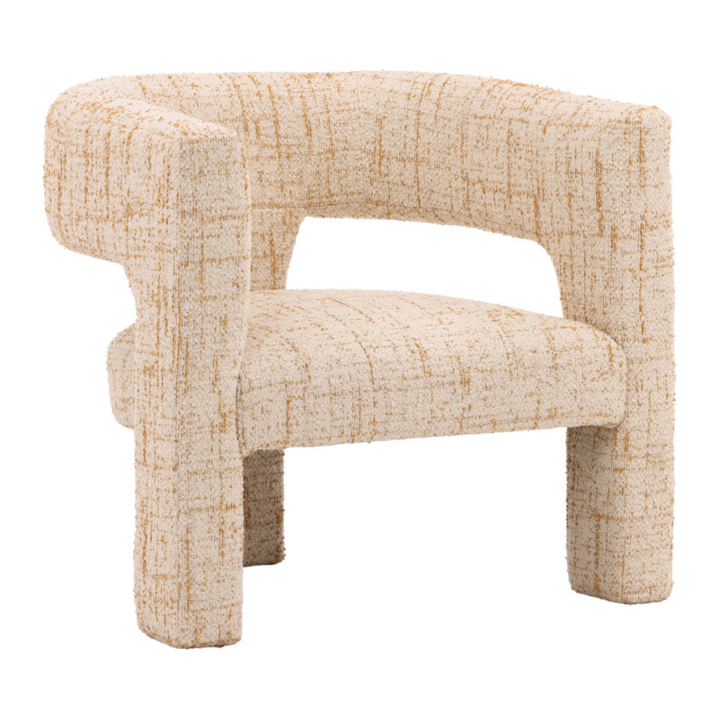 Bowie Upholstered Occasional Chair, Ginger