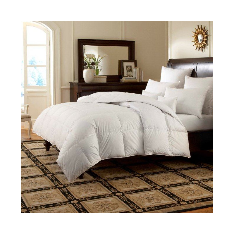 Édredon en duvet léger Logana Batiste, Simple