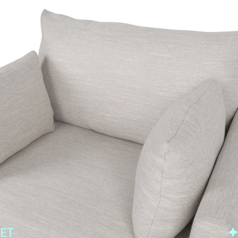 CLUB CHAIR, chaise en tissu