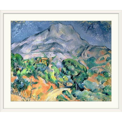«Mont Sainte Victoire, 1900» par Paul Cezanne - reproduction