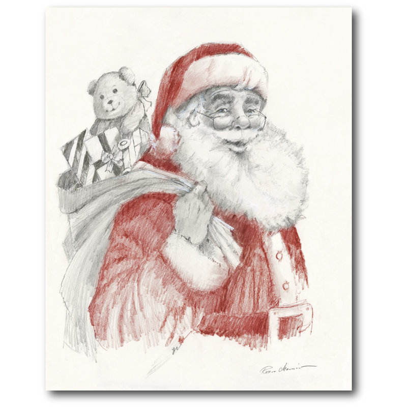 " Ready For Christmas ", 24'' H x 20'' W x 1.5'' D