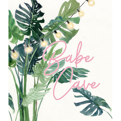 Babe Cave - plantes de Monstera - imprimé