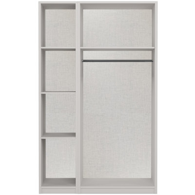 Zakariyah 3 Door Manufactured Wood Wardrobe