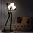 71'' Black Novelty Floor Lamp
