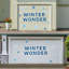 Magnifique décoration de porte de garage Winter Wonder - 21 pièces