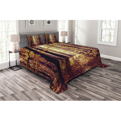 Double brushed high density soft spun polyester Microfiber Bedspread Set