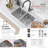 Styluxe Stylish Topaz Dual Mount 28" Double-Bowl Stainless Steel Kitchen Sink with Grids and Strainers