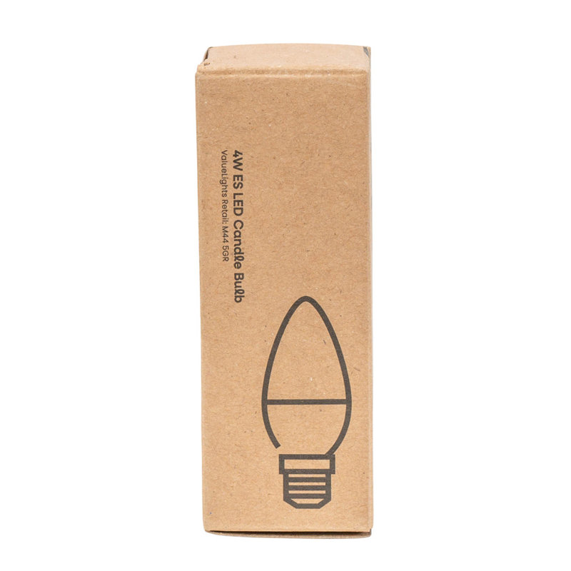 4W E14 LED Light Bulb Frosted, Warm White