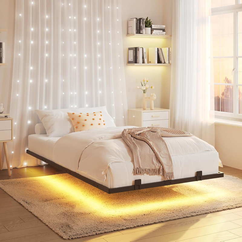 14'' Heavy Duty Steel Bed Frame, Twin