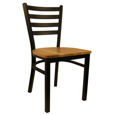 Chaise en bois massif Ladder