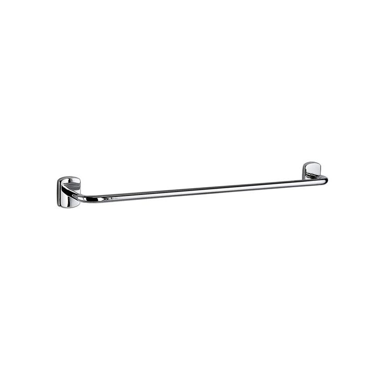 Porte-serviettes mural simple 23,5 po Cabin, Chrome poli