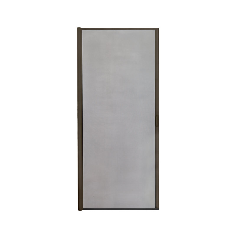 Écran rétractable pour porte simple, H 84 po x l 38 po, Blanc
