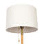 Lampe sur pied en rotin Stellar