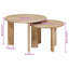 Tavarese Solid Wood Coffee Table-2078389896
