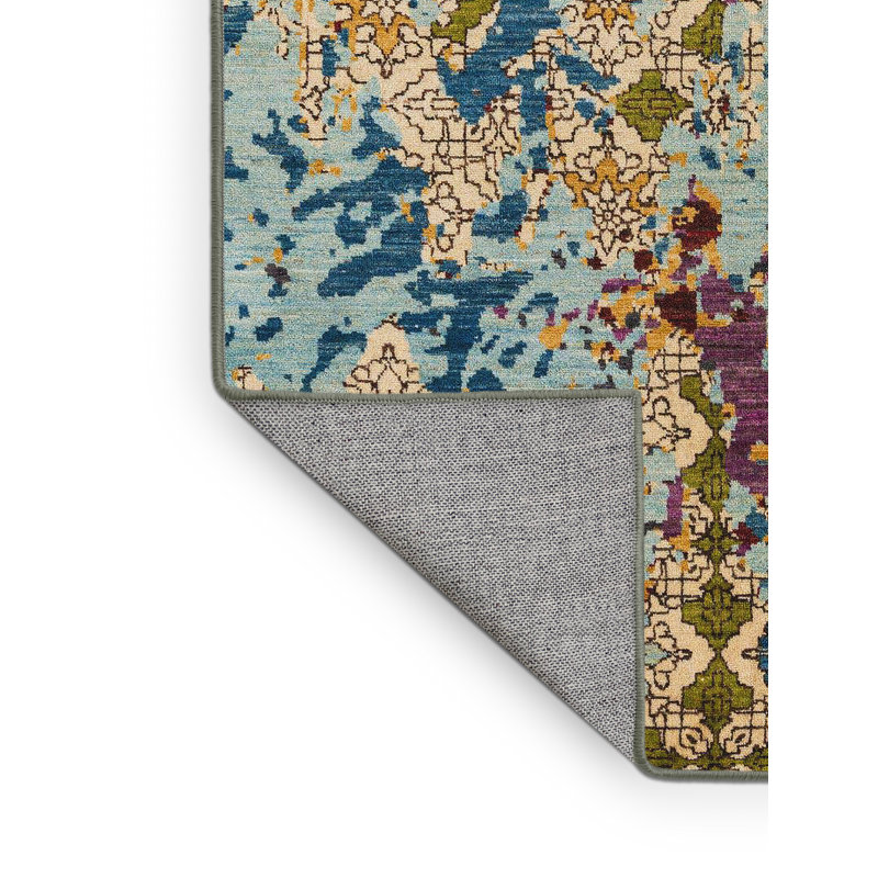 Ajkune Abstract Indoor Rug, Rectangle 5' x 8'