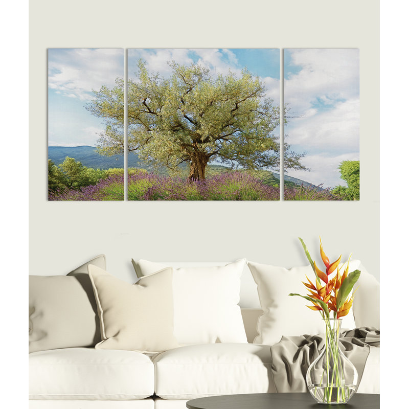 Une image multi-pièces de qualité supérieure pour arbre à plusieurs pièces sur toile, H 32 po x l 64 po x P 1,5 po