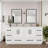 Victoria 70.9'' Double Bathroom Vanity with Acrylic Top-98195073