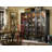 Sanctuary Two-Door Thin Display Cabinet - Ebony-20724036
