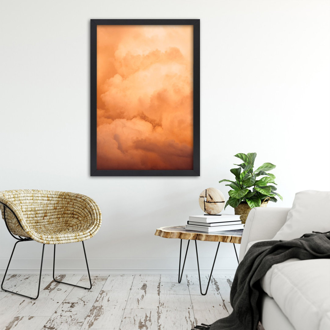 Gerahmtes Poster Clouds at Sunset