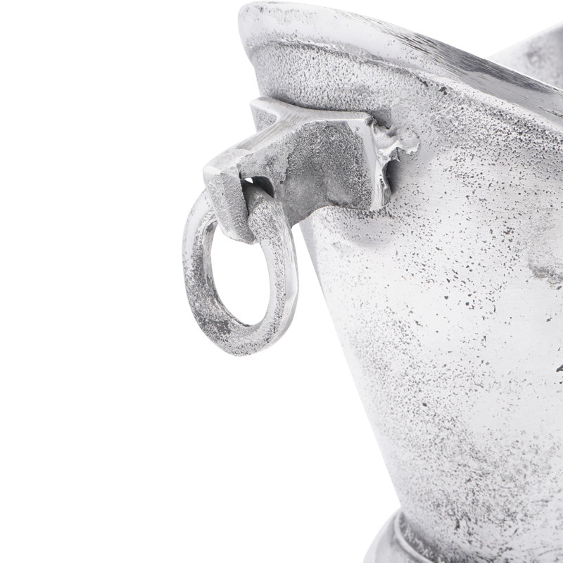 Ice Bucket Silver Aluminium 29 X 16 X 19 Cm Stylish Look