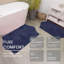 Morissette 100% Cotton Bath Rug, Non-slip, Absorbent, Machine Washable, Quick Dry 2 PCs set (21x34 / 24x40)-111573824