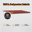Ebern Designs Polyester Cover Retractable Patio Awning-946425502-946425491
