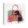 Fashion and Glam French Purse Splatters Handbags - Graphic Art on Canvas