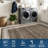 8x10 Modern Geometric Bordered Area Rug – Washable, Foldable, Stain-Resistant, Easy to Clean, Non-Slip for Living Room & Bedroom (Navy Blue)-1123010745