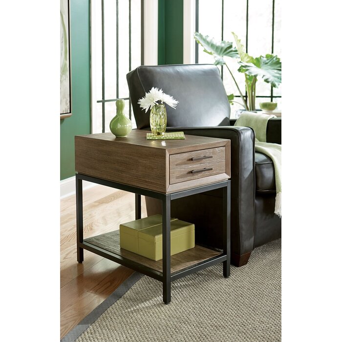 17 Stories Tackitt End Table with Storage & Reviews | Wayfair