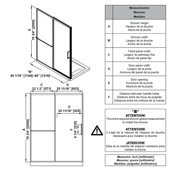 Dimensions du produit