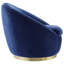 Chaise pivotante en velours performance Buttercup-1638978748