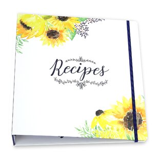 Recipe Books to Write In : Blank Recipe Book Journal - Collect the Recipes  You Love in Your Own Custom Cookbook, Personalized Floral Tasty Food  Organizer by Recipe Journals Recipe Journals for