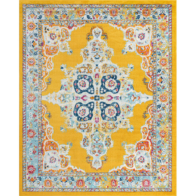 Mirveta Oriental Indoor Rug, Rectangle 7'10" x 10'