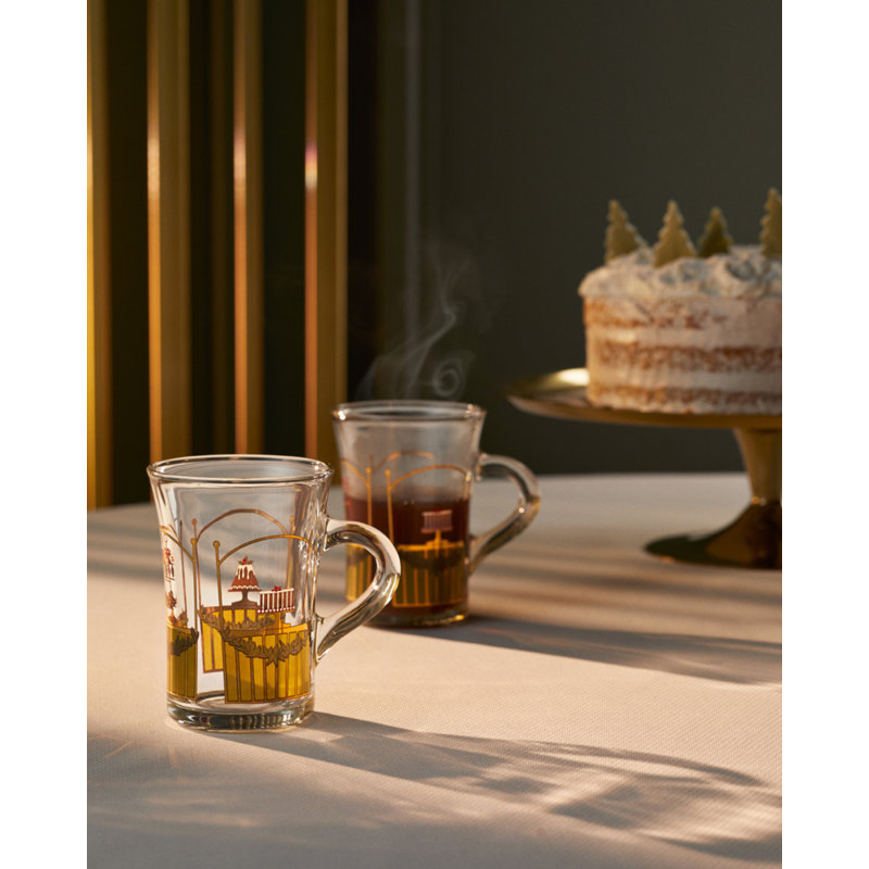 Ensemble de 2 verres Holmegaard