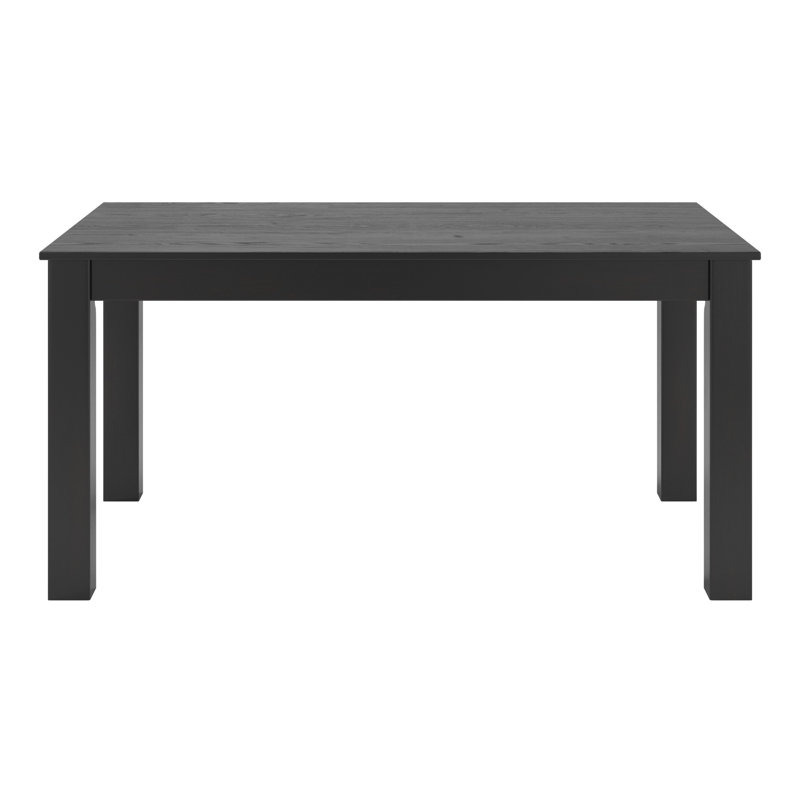 Table de salle à manger Cipolla Shinn, Chêne noir