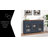 55" W Sideboard Buffet Cabinet, 3 Drawers & 3 Glass Doors Storage Credenza-Green-1921052893