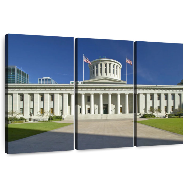 Ohio Statehouse, H 20 po x l 33 po