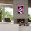 «Dog on Purple» par Irena Orlov, art mural sur toile-1156862364