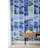 Geometric Wallpaper Abstract Removable Blue Wall Double Roll