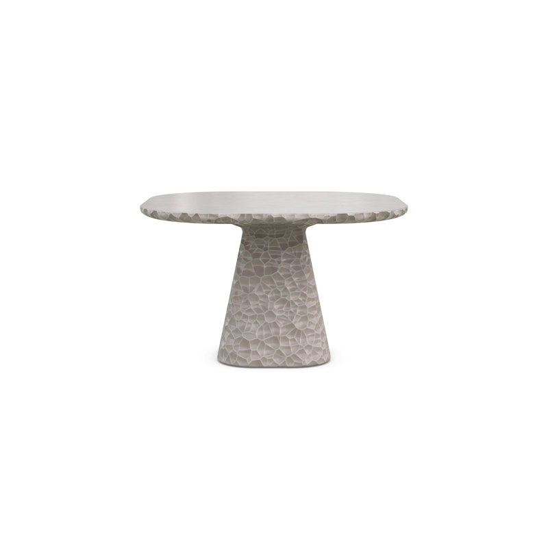 Panama 48" Dining Table Oat, White, White