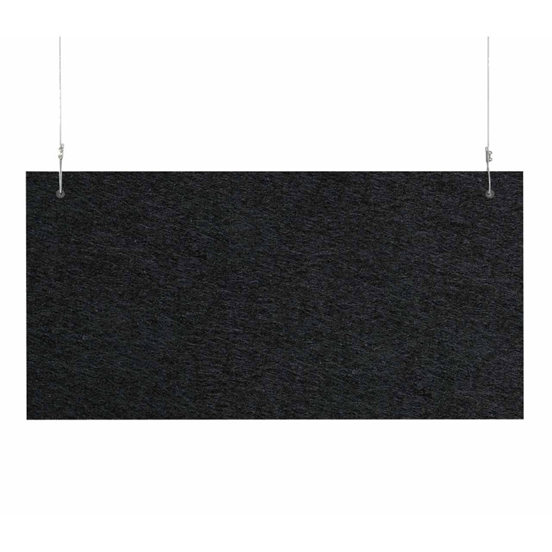 Baffles suspendus Soundsorb, H 12 po x l 24 po x P 1 po, Noir