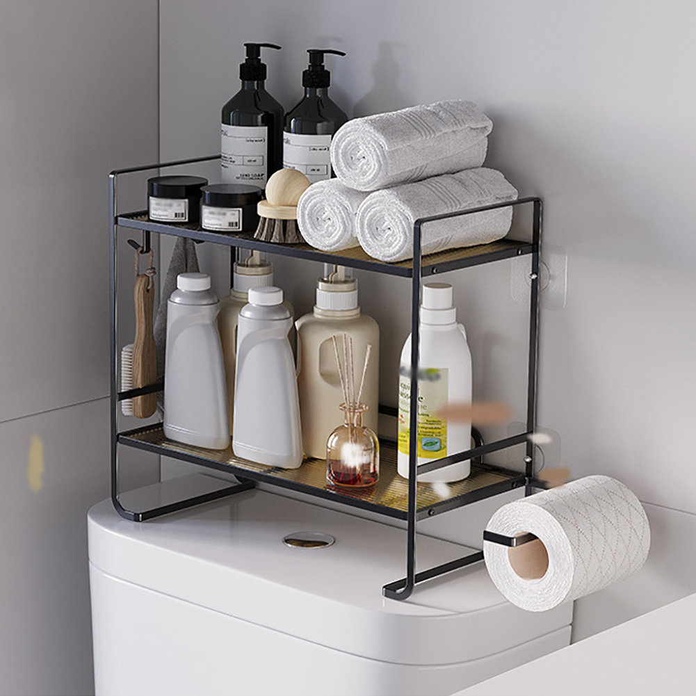 Metal Wall Bathroom Shelves