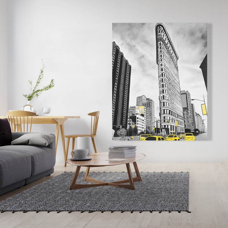 Contour de la toile de construction Flatiron | New York Home Decor