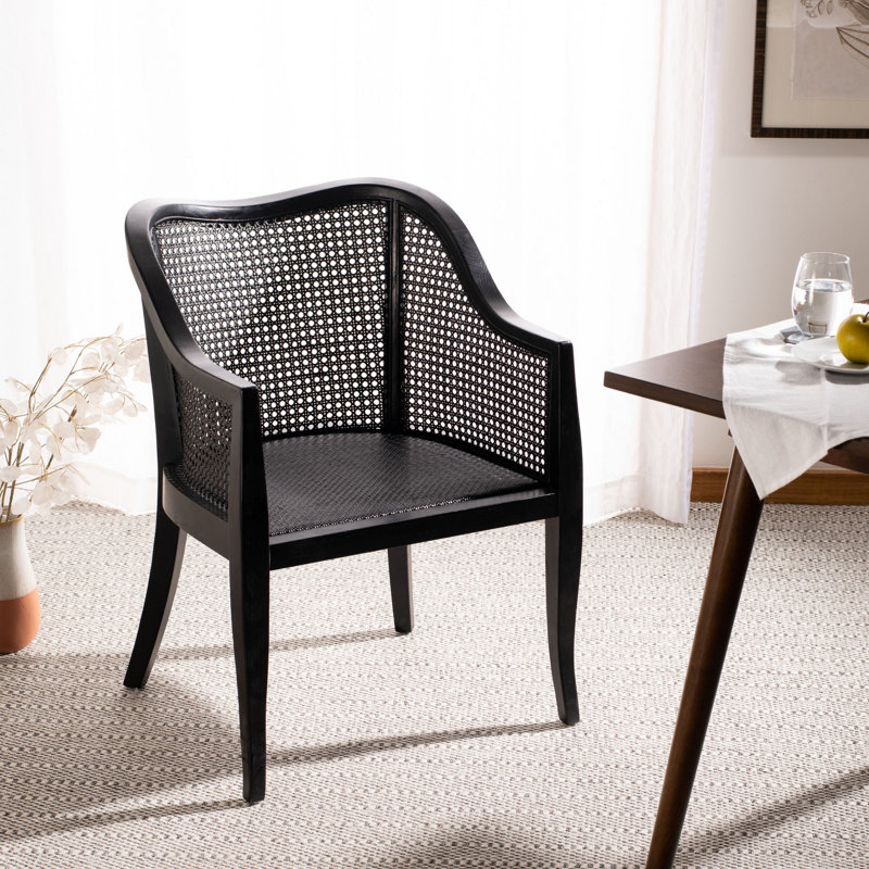 Raoul 16.3'' H Armchair, Black