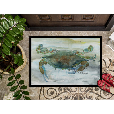 Tapis d'intérieur / extérieur antidérapant Ferdinand Crab a Leg Up